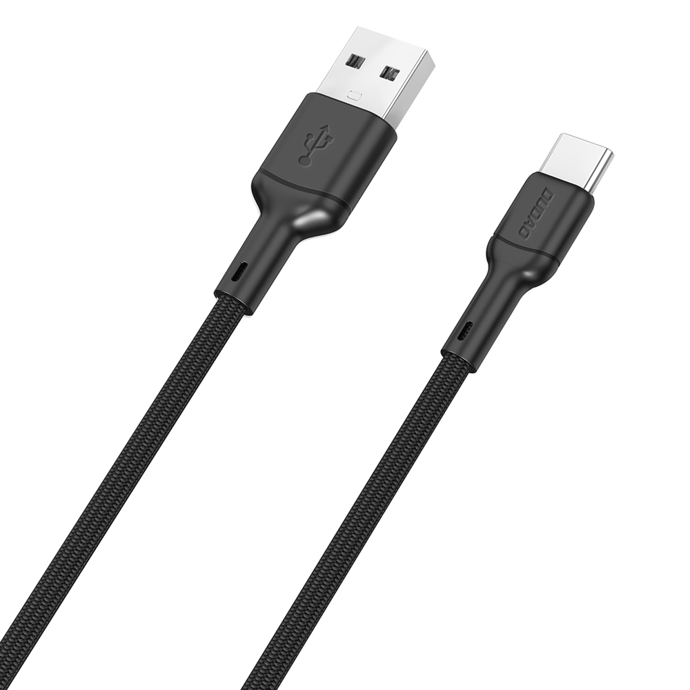 iTok webáruház - Dudao Dudao L9T 5A USB-A–USB-C kábel, 1 m (fekete) 1 Dudao L9T 5A USB-A - USB-C Cable 1m (fekete)