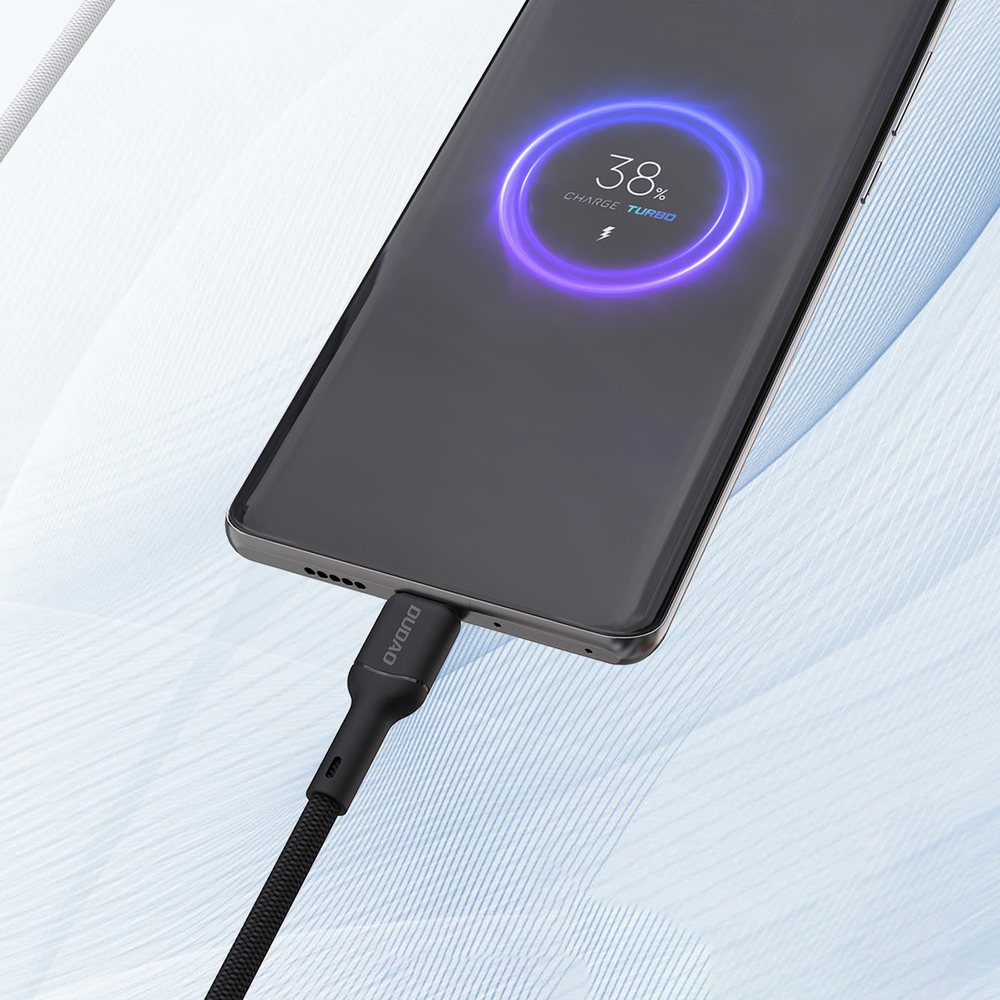 iTok webáruház - Dudao Dudao L9T 5A USB-A–USB-C kábel, 1 m (fekete) 4 Dudao L9T 5A USB-A - USB-C Cable 1m (fekete)