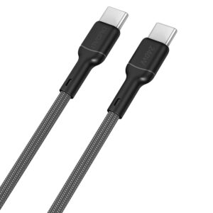 Dudao L9C Max 240 W USB-C–USB-C kábel, 2 m (fekete)