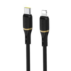Dudao L25X USB-C–Lightning kábel, 1 m, 30 W (fekete)