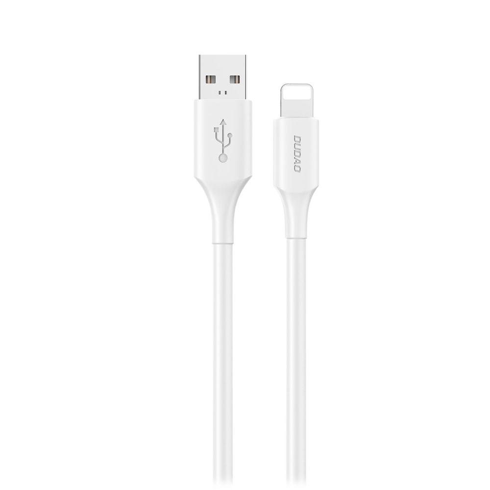 iTok webáruház - Dudao Dudao L2sL USB-A–Lightning kábel, 1,2 m, 6 A (fehér) 1 Dudao L2sL USB-A - Lightning 6A Cable 1.2m (fehér)