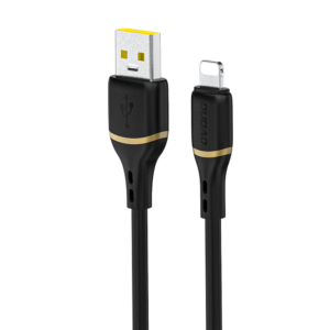 Dudao L25L 30W USB-A–Lightning kábel, 1 m (fekete)
