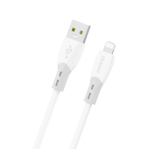 Dudao L25SL 30 W USB-A–Lightning kábel, 1 m (fehér)