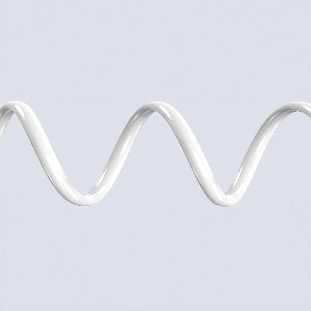 iTok webáruház - Dudao Dudao L25ST 5 A USB-A–USB-C kábel, 1 m (fehér) 4 Dudao L25ST 5 A USB-A - USB-C Cable with Soft Silicone Braid 1 m (fehér)