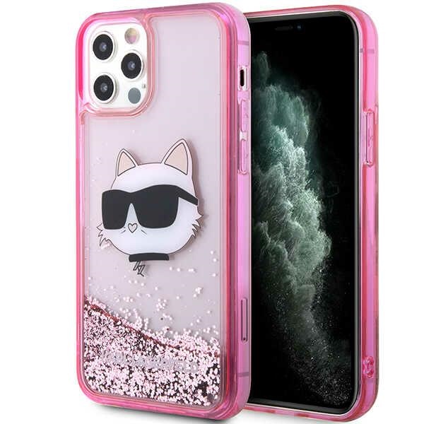 iTok webáruház - Karl Lagerfeld Karl Lagerfeld KLHCP12MLNCHCP Liquid Glitter Choupette Head tok iPhone 12 / 12 Pro készülékhez, rózsaszín 1 Karl Lagerfeld KLHCP12MLNCHCP iPhone 12/ 12 Pro 6.1" pink/pink hardcase Glitter Choupette Head