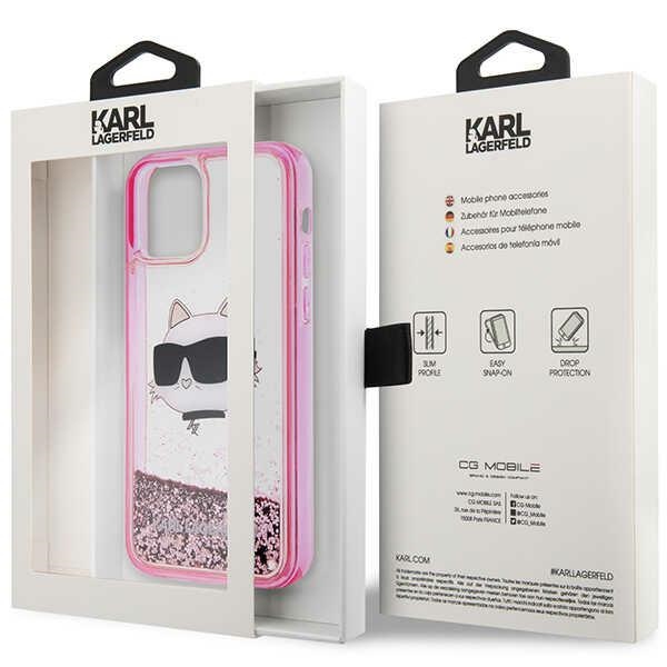 iTok webáruház - Karl Lagerfeld Karl Lagerfeld KLHCP12MLNCHCP Liquid Glitter Choupette Head tok iPhone 12 / 12 Pro készülékhez, rózsaszín 8 Karl Lagerfeld KLHCP12MLNCHCP iPhone 12/ 12 Pro 6.1" pink/pink hardcase Glitter Choupette Head