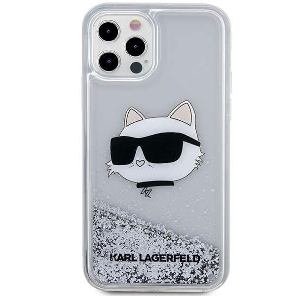 iTok webáruház - Karl Lagerfeld Karl Lagerfeld KLHCP12MLNHCCS tok iPhone 12/12 Pro 6,1 hüvelykhez – Choupette fej, ezüst 3 Karl Lagerfeld KLHCP12MLNHCCS iPhone 12/ 12 Pro 6.1" silver/silver hardcase Glitter Choupette Head