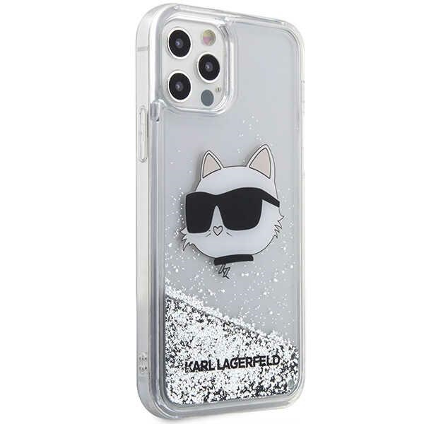 iTok webáruház - Karl Lagerfeld Karl Lagerfeld KLHCP12MLNHCCS tok iPhone 12/12 Pro 6,1 hüvelykhez – Choupette fej, ezüst 4 Karl Lagerfeld KLHCP12MLNHCCS iPhone 12/ 12 Pro 6.1" silver/silver hardcase Glitter Choupette Head