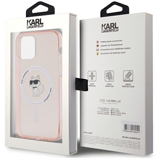 iTok webáruház - Karl Lagerfeld Karl Lagerfeld IML Choupette MagSafe tok iPhone 12/12 Pro készülékhez (rózsaszín) 7 Karl Lagerfeld IML Choupette MagSafe case for iPhone 12/12 Pro (rózsaszín)
