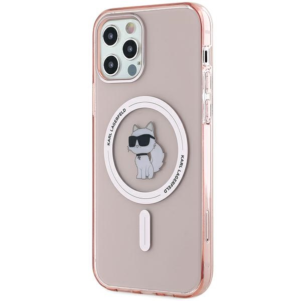 iTok webáruház - Karl Lagerfeld Karl Lagerfeld IML Choupette MagSafe tok iPhone 12/12 Pro készülékhez (rózsaszín) 8 Karl Lagerfeld IML Choupette MagSafe case for iPhone 12/12 Pro (rózsaszín)