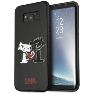 Karl Lagerfeld Choupette In Love Case for Samsung Galaxy S8 Plus (fekete)