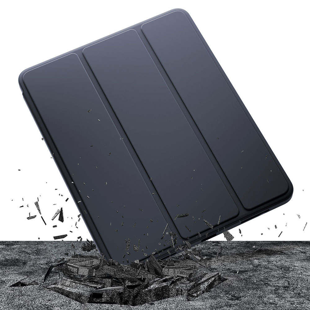 iTok webáruház - 3MK 3mk Soft Tablet tok Samsung Galaxy Tab S9 FE+ készülékhez (fekete) 2 3mk Soft Tablet Case for Samsung Galaxy Tab S9 FE+ (fekete)