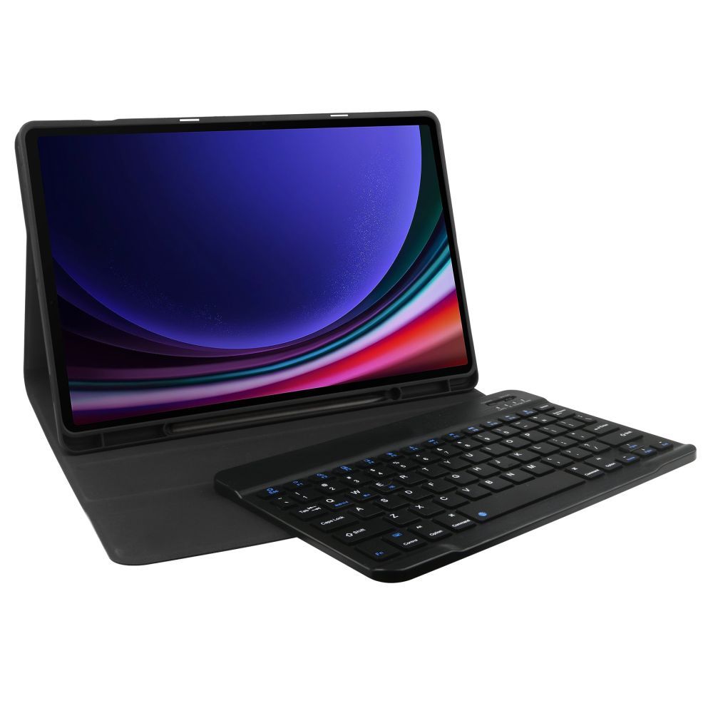 iTok webáruház - Tech-Protect Tech-Protect SC Pen billentyűzetes tok Samsung Galaxy Tab S9 FE+ 12,4" X610 / X616B készülékhez (fekete) 3 Tech-Protect SC Pen + Keyboard Case with Keyboard for Samsung Galaxy Tab S9 FE+ 12.4" X610 / X616B (fekete)