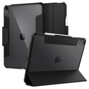 Spigen Ultra Hybrid Pro tok iPad Air 10,9 hüvelykes (2020/2022) és 11 hüvelykes (2024/2025/2026) készülékhez (fekete)