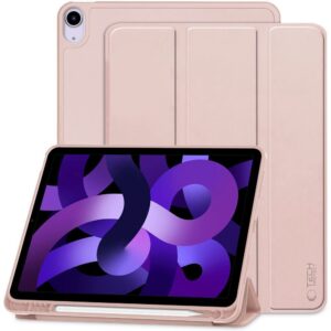 Tech-Protect SmartCase Pen tok iPad Air 10,9″ (2020/2022) és 11″ (2024/2025/2026) készülékhez (rózsaszín)
