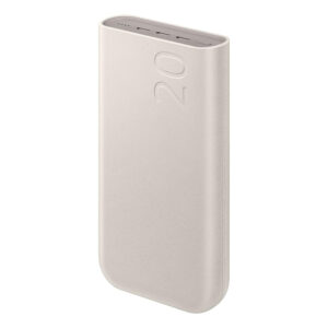 Samsung EB-P4520XUEGEU 20000 mAh powerbank 3× USB-C 45 W SFC (bézs)