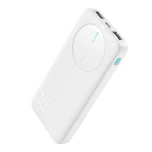 Joyroom JR-PBF12 10000 mAh powerbank 2× USB-A, USB-C (fehér)