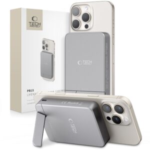 Tech-Protect PB14 LifeMag MagSafe 10000 mAh powerbank (szürke)