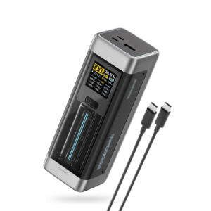 Cuktech CUK00P23GLBK 210 W 25 000 mAh power bank, 2× USB-C és 1× USB-A (fekete)