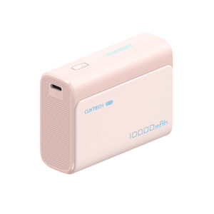 Cuktech CP13 30 W 10000 mAh powerbank USB-C + USB-A (rózsaszín)