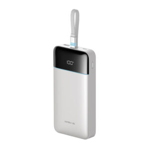 Cuktech LPB252N 120 W 25 000 mAh powerbank beépített USB-C kábellel (fehér)