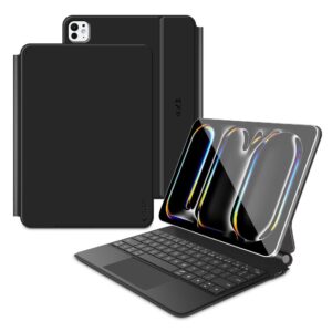 Tech-Protect SmartCase Magnetic for iPad Pro 13” 7/8 2024-2025 (fekete)