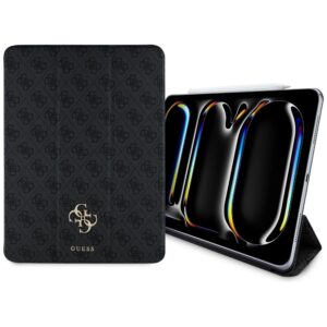 Guess GUFC13PM24PS4SGK iPad Pro 13″ 2024 fekete Magnetic 4G Big Logo tok