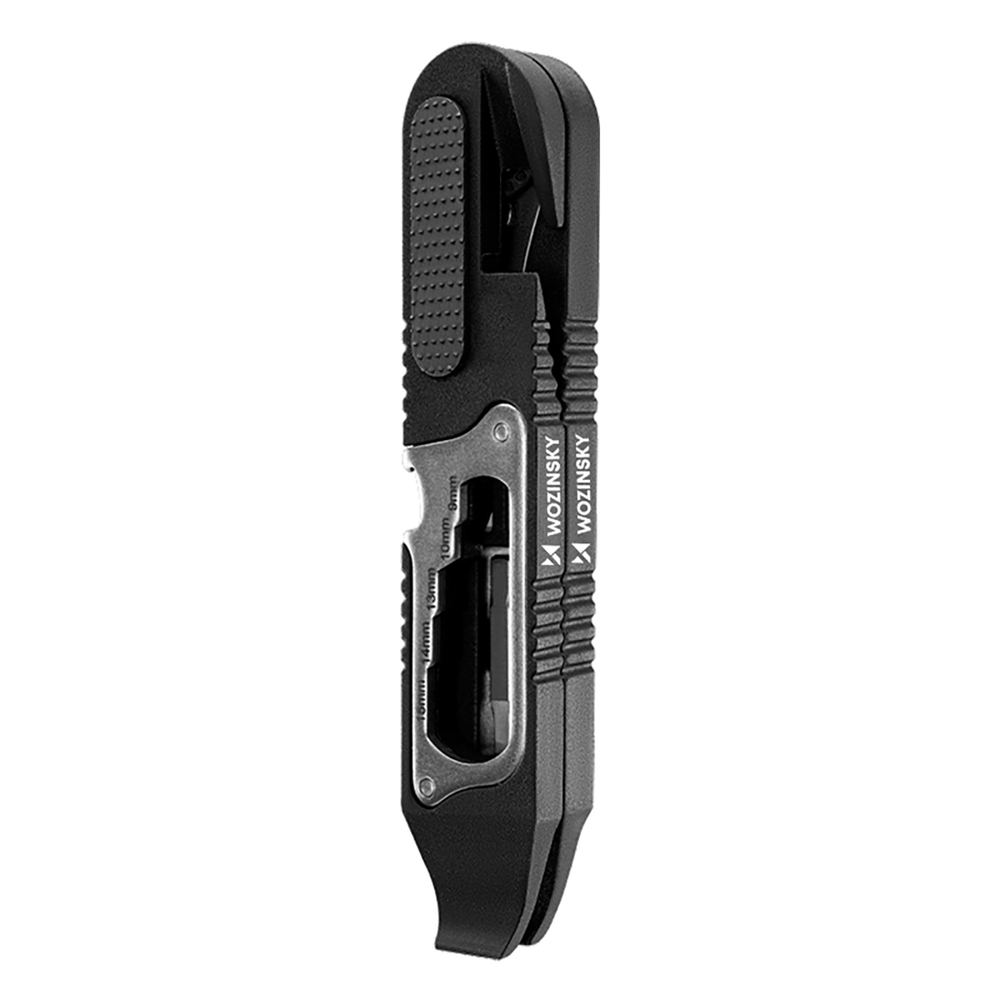 iTok webáruház - Wozinsky Wozinsky WZK-L2 14 az 1-ben kerékpáros multitool (fekete) 1 Wozinsky WZK-L2 14-in-1 Bicycle Tool Set, Multitool, Allen Keys, Tire Lever (fekete)