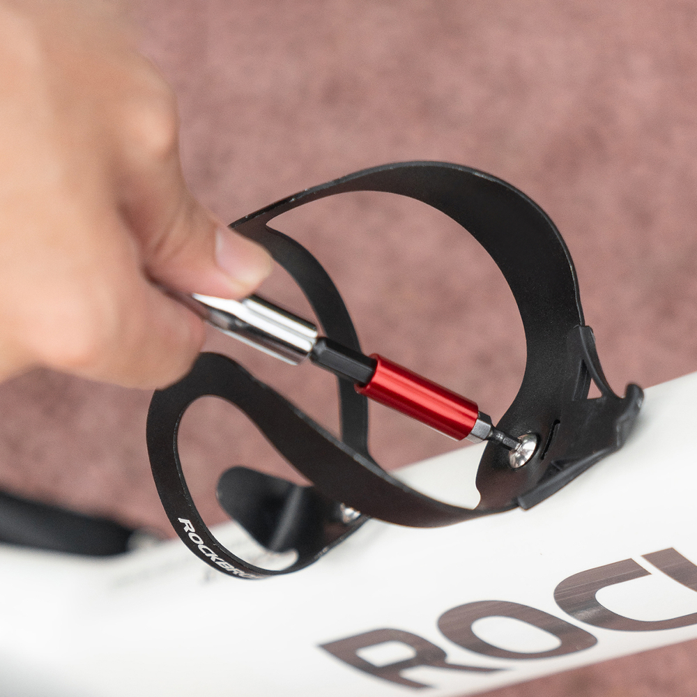 iTok webáruház - RockBros Rockbros kerékpáros szerszámkészlet mini racsnival és bitekkel (áttetsző zöld) 6 Rockbros Bike Tool Set with Mini Ratchet and Bits (áttetsző zöld)