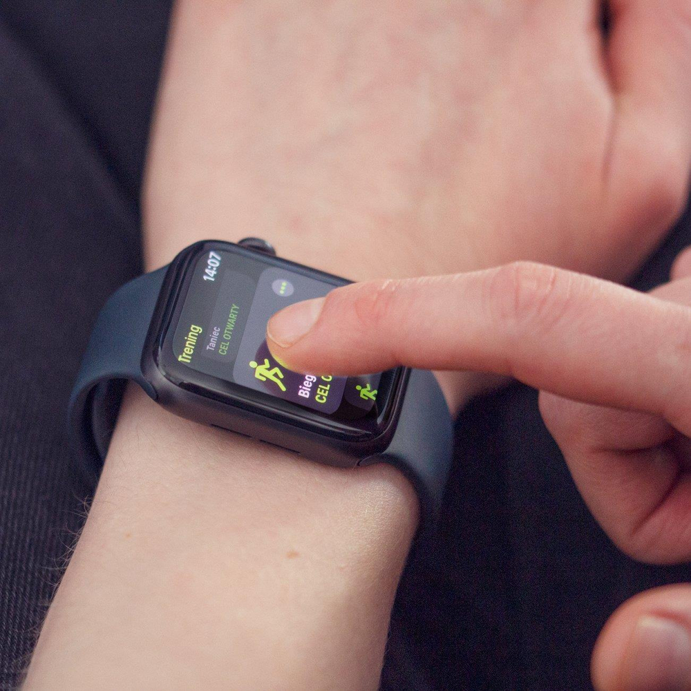 iTok webáruház - Wozinsky Wozinsky Watch Glass hibrid üveg Apple AirTaghez – fekete 2 Wozinsky Watch Glass hybrid AirTag glass black