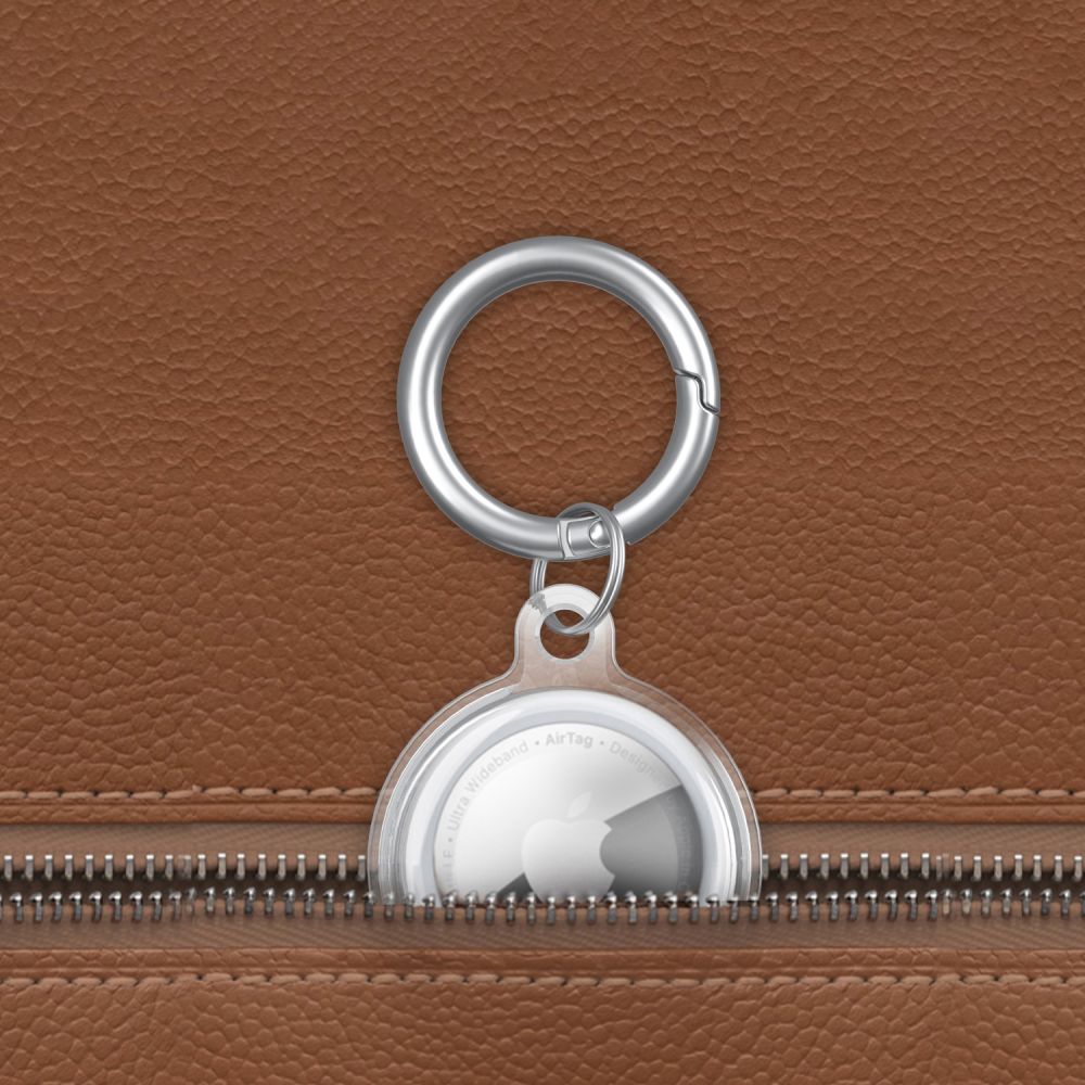 iTok webáruház - Tech-Protect Tech-Protect Icon tok Apple AirTag készülékhez (átlátszó) 8 Tech-Protect Icon Case for Apple AirTag (átlátszó)