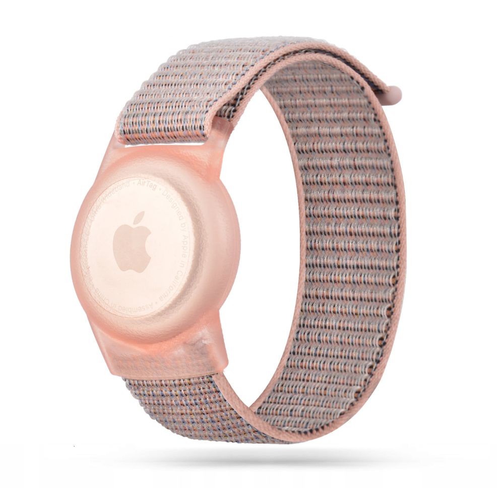 iTok webáruház - Tech-Protect Tech-Protect Nylon gyermek csuklópánt Apple AirTaghez (rózsaszín) 3 Tech-Protect Nylon Strap for Kids for Apple AirTag (rózsaszín)