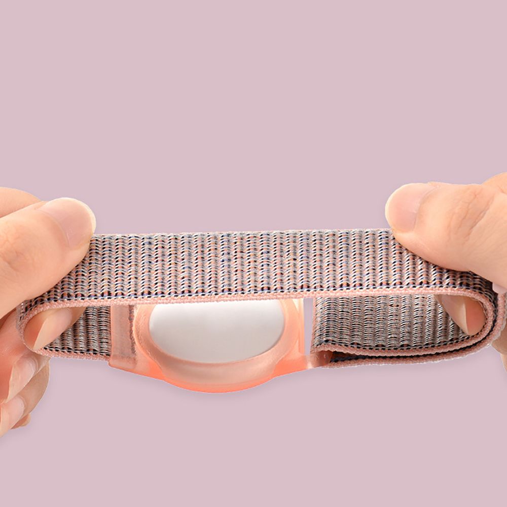 iTok webáruház - Tech-Protect Tech-Protect Nylon gyermek csuklópánt Apple AirTaghez (rózsaszín) 5 Tech-Protect Nylon Strap for Kids for Apple AirTag (rózsaszín)