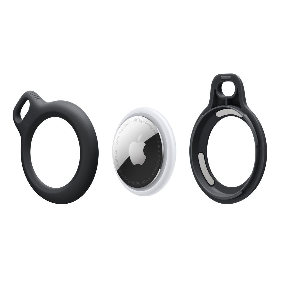 iTok webáruház - Tech-Protect Tech-Protect Rough Chain tok Apple AirTaghez med függővel (fekete) 3 Tech-Protect Rough Chain Case for Apple AirTag with Pendant (fekete)