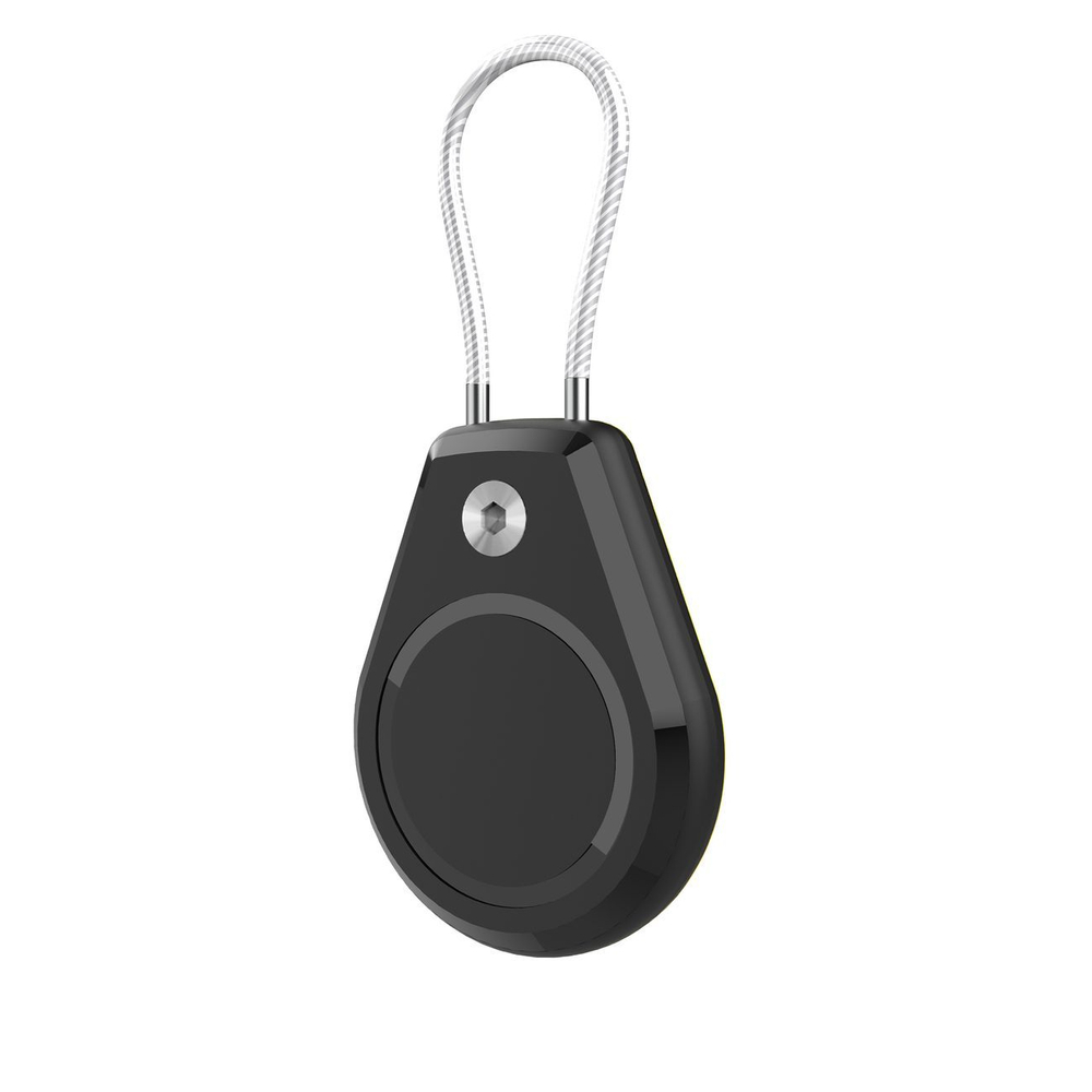 iTok webáruház - Hurtel Apple AirTag vízálló tok acélkábellel, 2 db (fekete-fehér) 3 Apple AirTag Case Waterproof with Steel Cable (fekete-fehér)