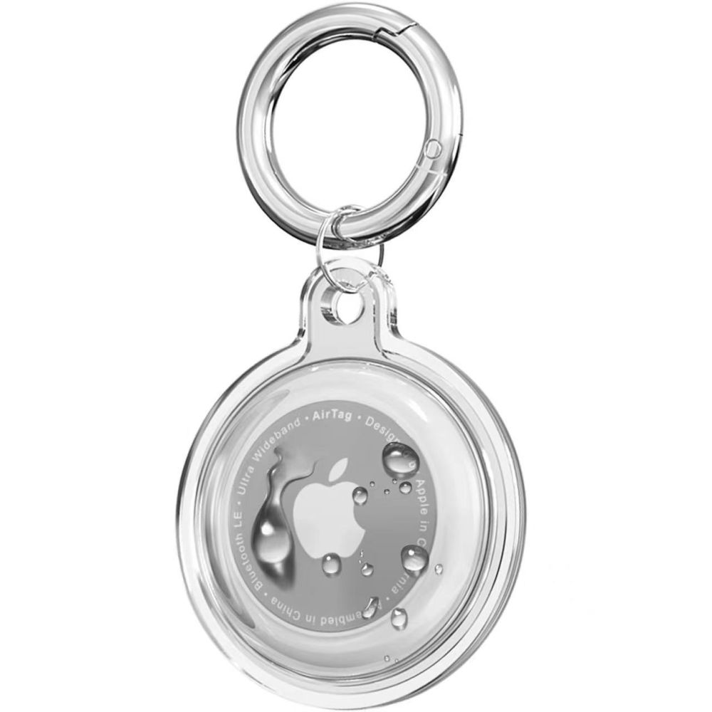 iTok webáruház - Tech-Protect Tech-Protect Icon 4 db-os tok Apple AirTaghez (átlátszó) 4 Tech-Protect Icon 4-pack Case for Apple AirTag (átlátszó)