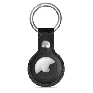Tech-Protect NaturalFit tok Apple AirTag 1/2-höz (fekete)