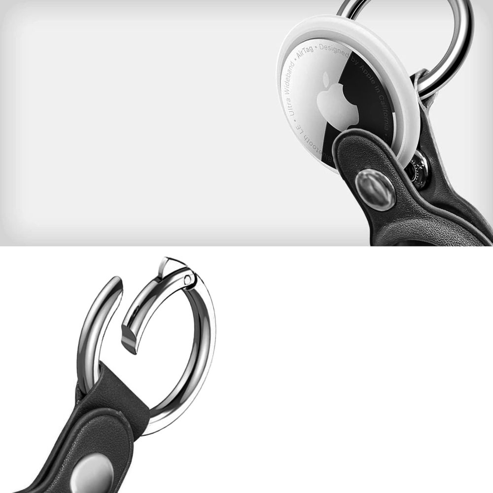 iTok webáruház - Tech-Protect Tech-Protect NaturalFit tok Apple AirTag 1/2-höz (fekete) 2 Tech-Protect NaturalFit Case for Apple AirTag 1/2 (fekete)