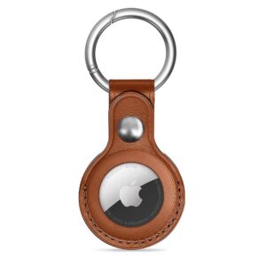 Tech-Protect NaturalFit tok Apple AirTag 1/2 (barna)
