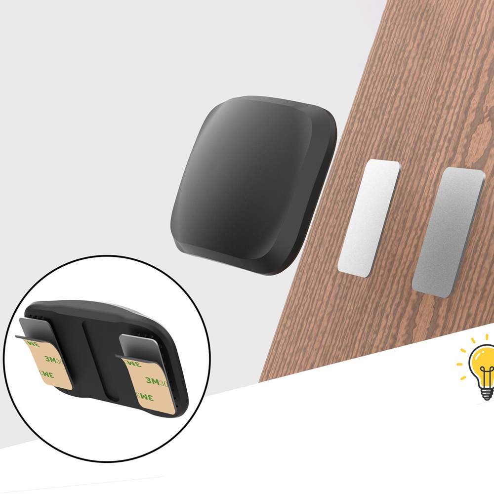 iTok webáruház - Hurtel Mágneses tok AirTag készülékhez EA-78-01 (fekete) 6 Magnetic case for AirTag (fekete)
