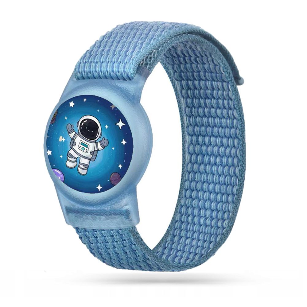 iTok webáruház - Tech-Protect Tech-Protect Nylon szíj Apple AirTag 1/2-höz – kék (kék) 1 Tech-Protect Nylon Strap for Apple AirTag 1/2 (kék)