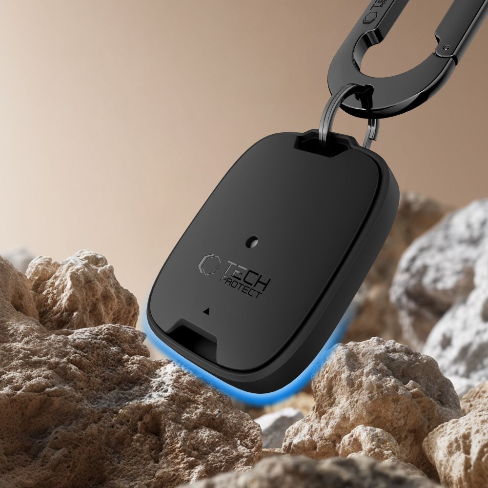 iTok webáruház - Tech-Protect Tech-Protect Velar tok Apple AirTag 1 / 2 készülékhez (fekete) 4 Tech-Protect Velar case for Apple AirTag 1 / 2 (fekete)