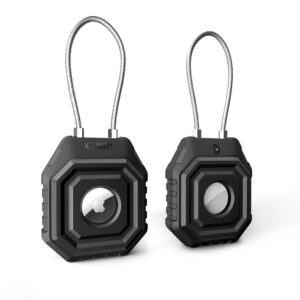 Tech-Protect Kevlar Seal tok Apple AirTag 1/2 készülékhez (fekete)