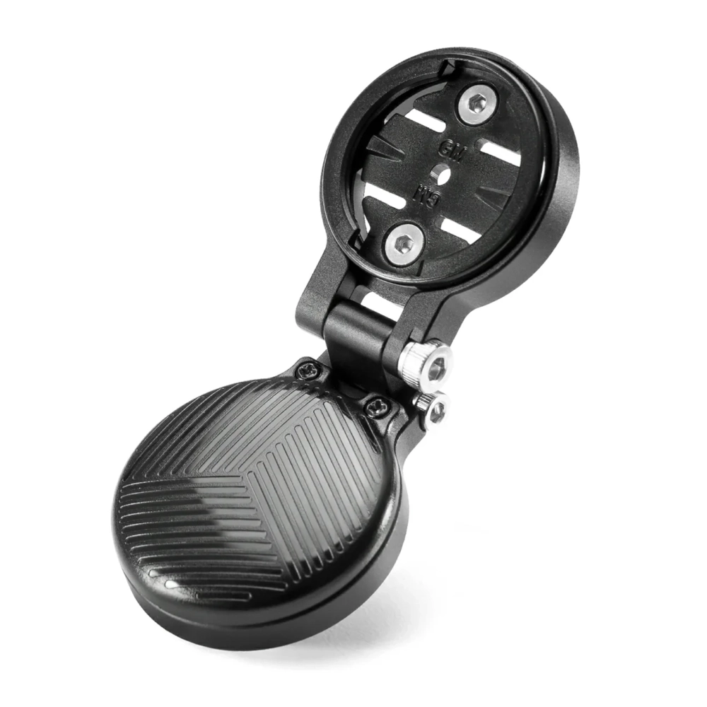 iTok webáruház - RockBros Rockbros WT-2 kerékpáros komputer tartó AirTag foglalattal (fekete) 1 Rockbros WT-2 Bike Computer Holder with AirTag Space (fekete)