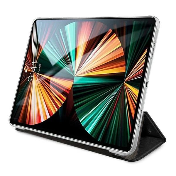 iTok webáruház - Karl Lagerfeld Karl Lagerfeld Saffiano Ikonic Karl tok iPad Pro 12,9" 2021 készülékhez (fekete) 2 Karl Lagerfeld Saffiano Ikonic Karl Case for iPad 12.9" Pro 2021 (fekete)