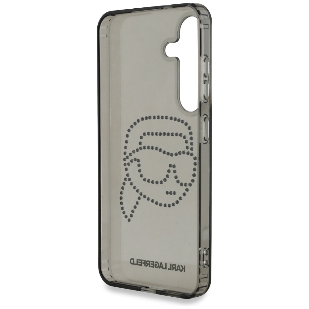 iTok webáruház - Karl Lagerfeld Karl Lagerfeld Rhinestones Karl Head Logo tok Samsung Galaxy S25 készülékhez – fekete 7 Case Karl Lagerfeld Rhinestones Karl Head Logo Samsung Galaxy S25 black