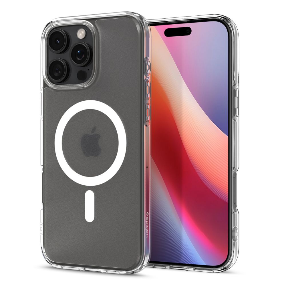 iTok webáruház - Spigen Spigen Ultra Hybrid Mag tok MagSafe-fel iPhone 16 Pro készülékhez (átlátszó) 2 Spigen Ultra Hybrid Mag Case with MagSafe for iPhone 16 Pro (átlátszó)