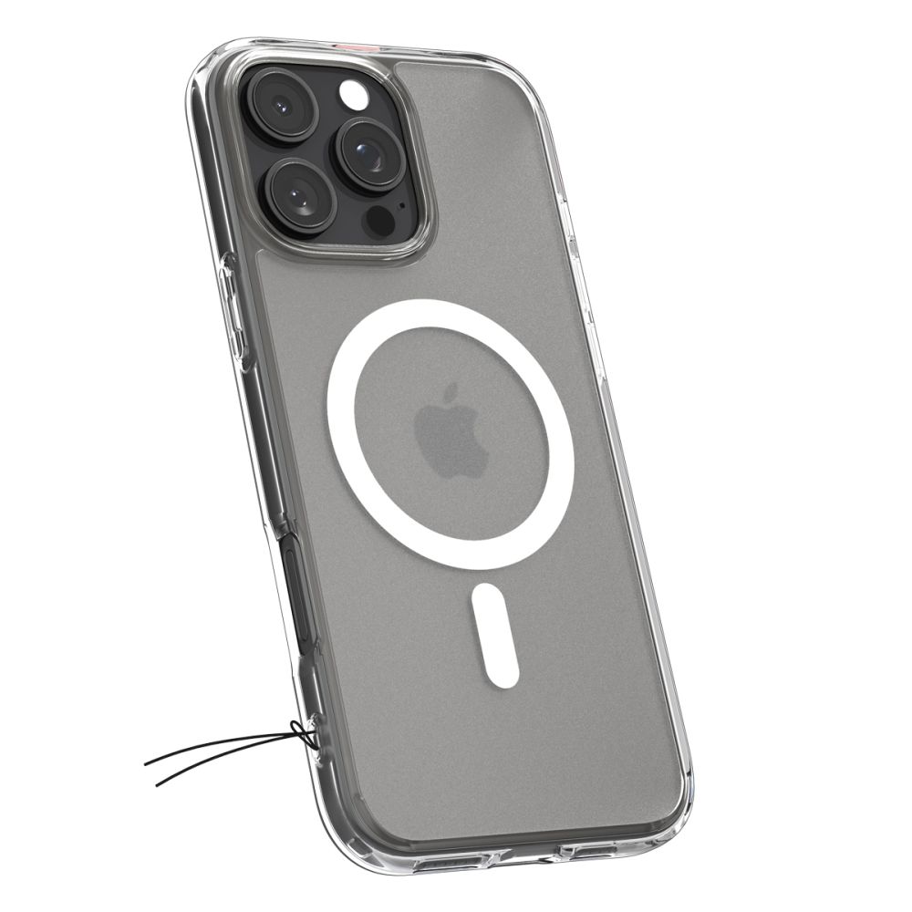 iTok webáruház - Spigen Spigen Ultra Hybrid Mag tok MagSafe-fel iPhone 16 Pro készülékhez (átlátszó) 3 Spigen Ultra Hybrid Mag Case with MagSafe for iPhone 16 Pro (átlátszó)