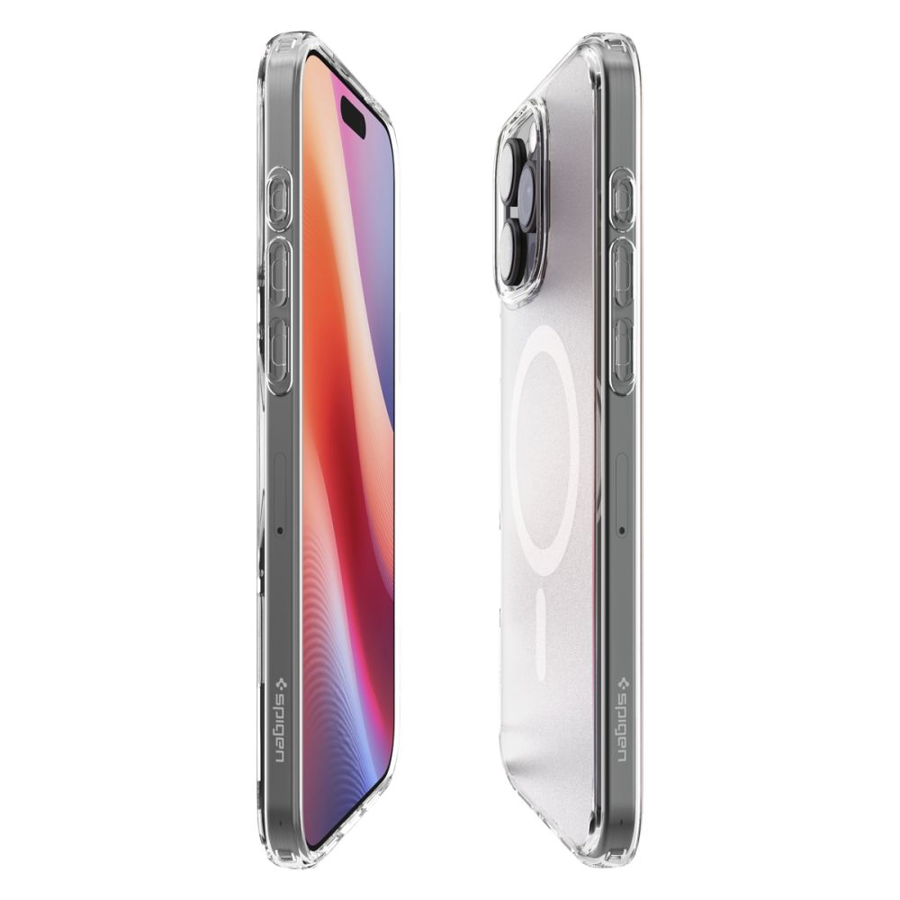 iTok webáruház - Spigen Spigen Ultra Hybrid Mag tok MagSafe-fel iPhone 16 Pro készülékhez (átlátszó) 4 Spigen Ultra Hybrid Mag Case with MagSafe for iPhone 16 Pro (átlátszó)