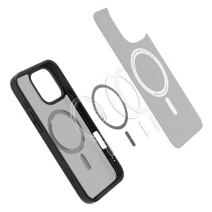 Spigen Ultra Hybrid Mag tok MagSafe-fel iPhone 16 Pro készülékhez (fekete)
